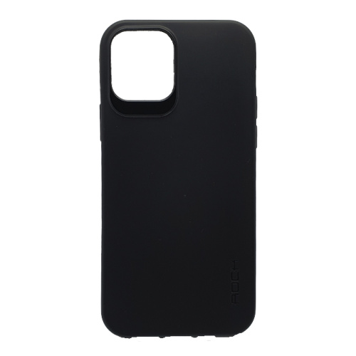 Чехол-силикон rock для iphone 12 pro max черный