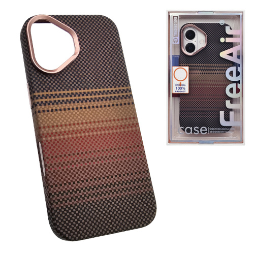 Чехол-крышка free air sunset (magsafe) для iphone 17 коричневый