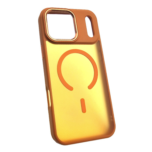 Чехол-крышка #26 (magsafe) для iphone 17 pro max оранжевый