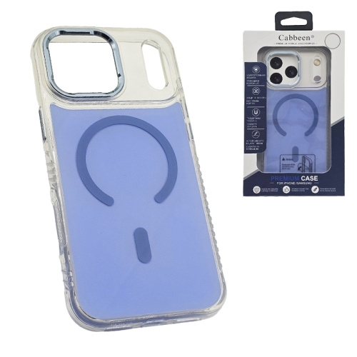 Чехол-крышка #90 cabbeen (km-58) iphone 17/18 pro max голубой