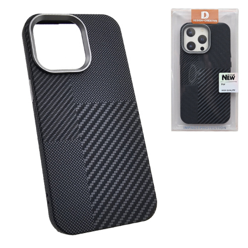 Чехол-крышка arrival для iphone 16 pro carbone tree черный