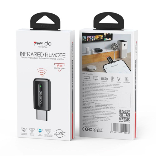 Трансмиттер yesido ec26c (15m) черный