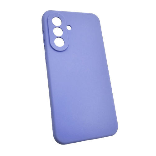 Чехол-крышка #80 silicone case Samsung a37 сиреневый