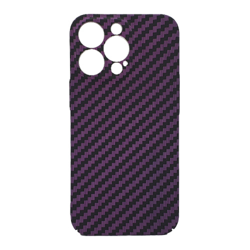 Чехол крышка new skin carbon для iphone 13 pro темно-фиолетовый