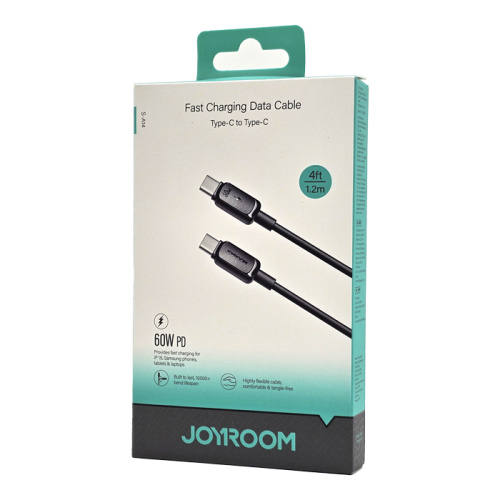 Кабель joyroom c/c s-a14 (60w/1.2m) черный