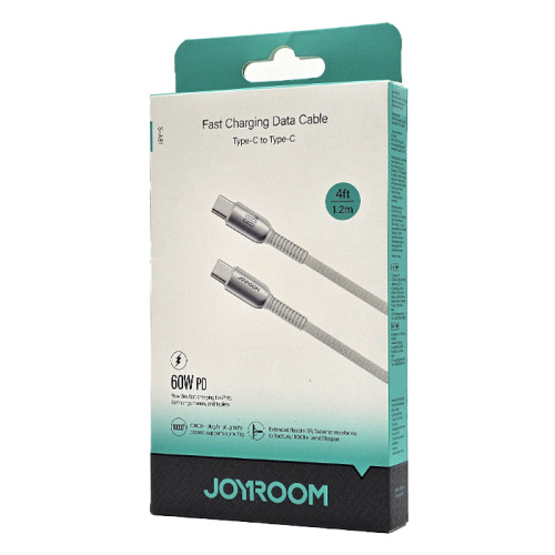 Кабель joyroom c/c s-a51 (60w/1.2m) белый