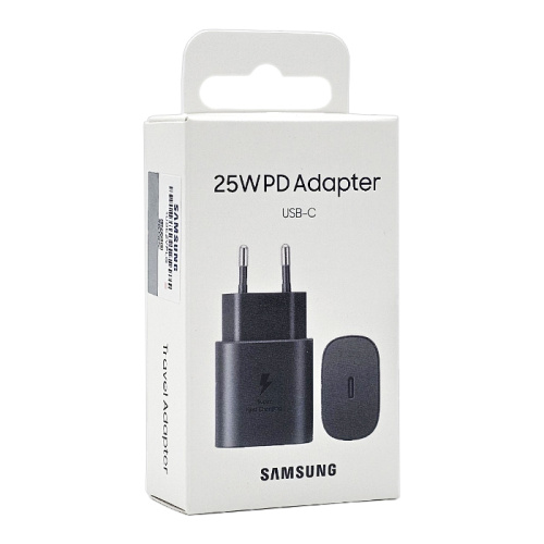 Сзу/type-c Samsung 25w (official) ep-ta800 черное