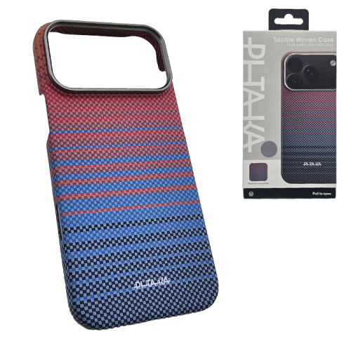 Чехол-крышка #95 pitaka woven iphone 17/18 pro фиолетовый