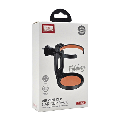 Авто-подстаканник earldom eh305 в дефлектор черный