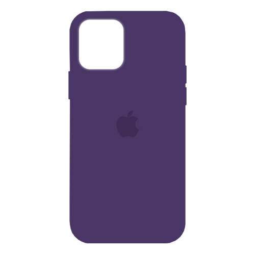 чехол-силикон silicone case NEW для iphone 12 Pro Max zxc30 фиолетовый  