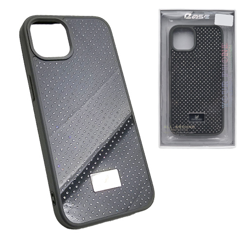 Чехол-крышка swarovski crystals для iphone 11 темно-серый