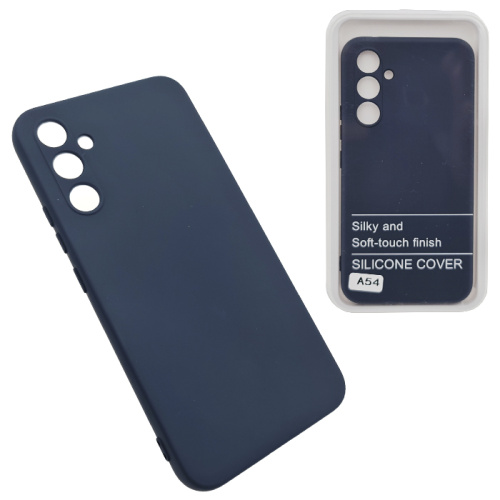 Чехол силикон optimized Samsung a54 темно-синий