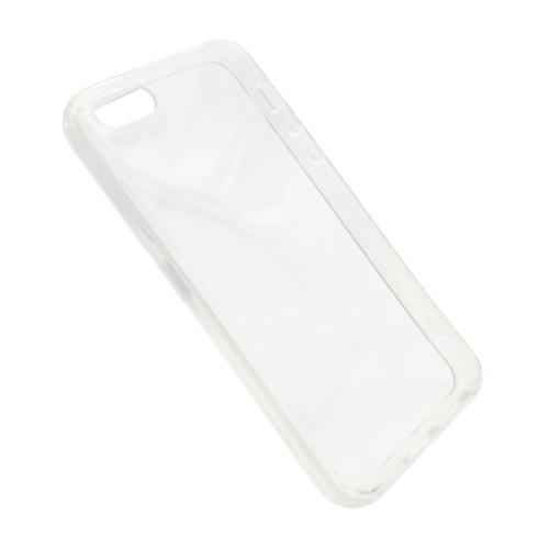 Чехол-силикон #66 clear case для iphone 5/5s прозрачный