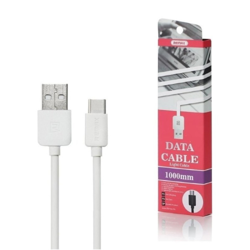 Кабель usb remax safe charge rc-006a type-c белый