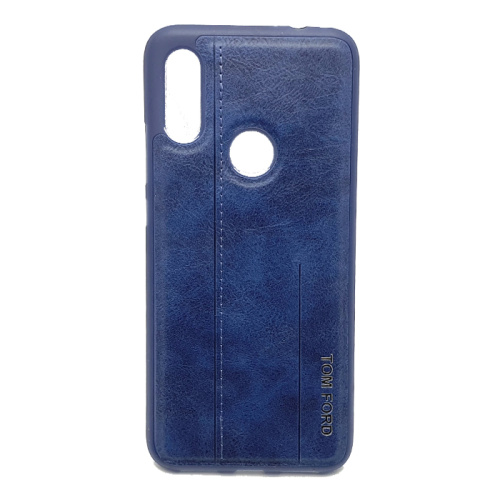 Чехол силикон tom ford кожа xiaomi redmi 7 синий