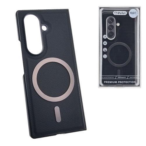 Чехол-крышка #6 ipefet magsafe для Samsung fold 7 черный