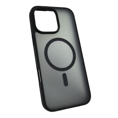 Чехол-крышка case #006 magsafe для iphone 16 pro max черный