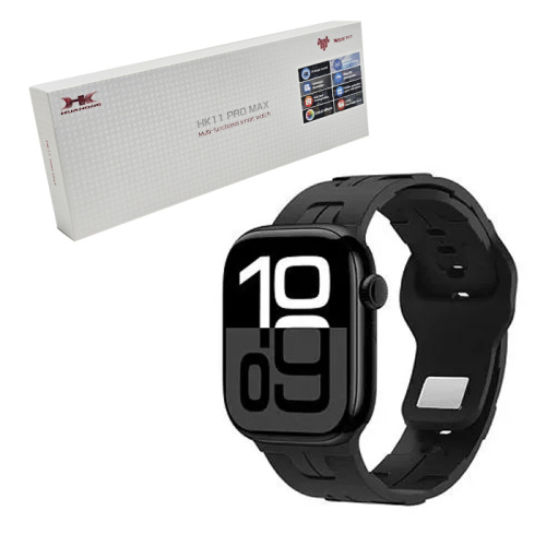 Смарт часы hk11 pro max черные
