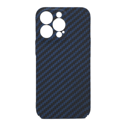 Чехол крышка new skin carbon для iphone 13 pro max темно-синий