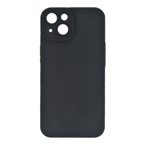 Чехол-силикон под кожу с закрытой камерой для iphone 14 (6.1) черный