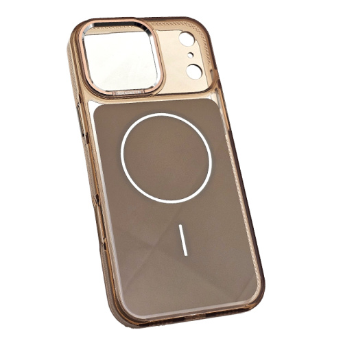Чехол-крышка #29 (magsafe) для iphone 17 pro max коричневый