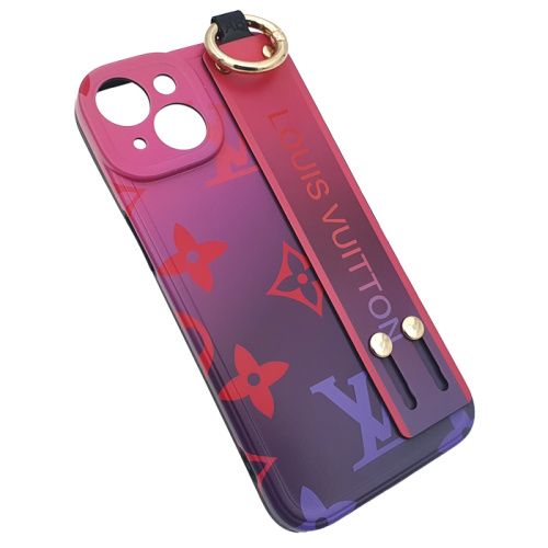 Чехол-силикон print brends grip для iphone 13 розовый