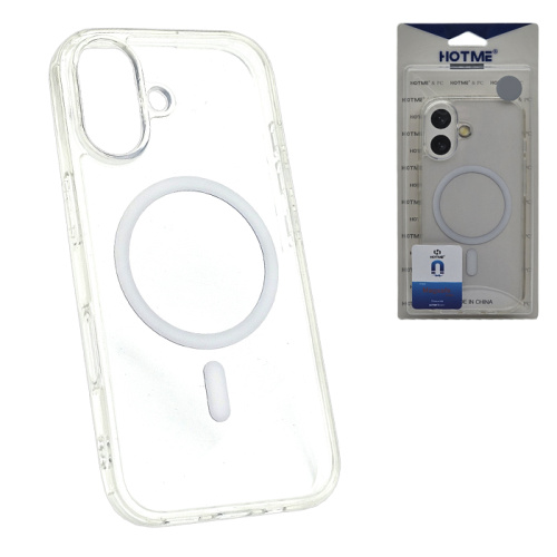 Чехол-крышка #46 hotme (magsafe) для iphone 17 прозрачный