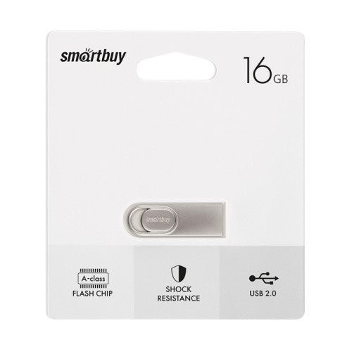 16gb usb smartbuy m3 серебристый