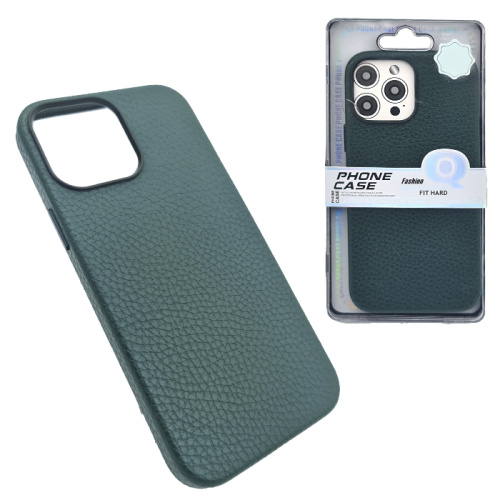 Чехол крышка fashion case fit hard для iphone 13 pro max зеленый