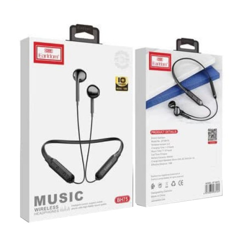Блютуз-гарнитура earldom et-bh75 sport bluetooth черная