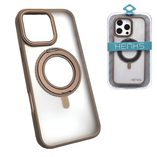 Чехол-крышка henks #56 play magsafe для iphone 16 pro пустынный титан 