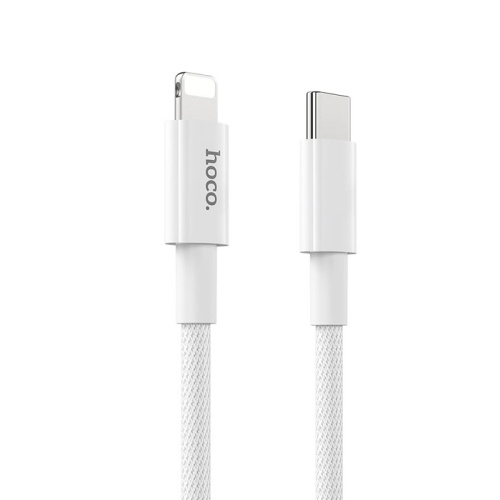 Кабель usb hoco x56 lightning (20w/3a/1m) белый