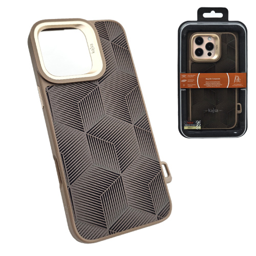 Чехол-крышка kajsa splendid 3d cube pattern для iphone 16 pro пустынный