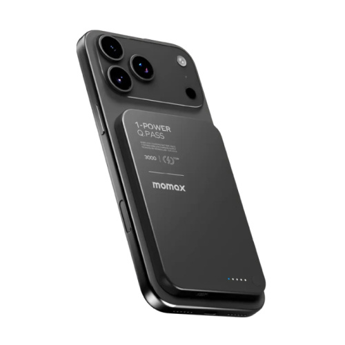 Пзу momax 1-power 3000mah (10,5w/7.2mm) черный