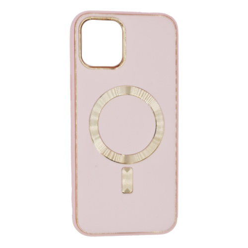 Чехол-крышка msl для iphone 12pro max розовый