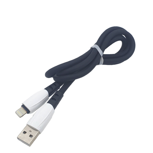 Кабель usb m9 lightning (1м) черный