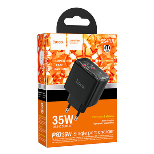 Сзу hoco cs41a (pd35w) черное