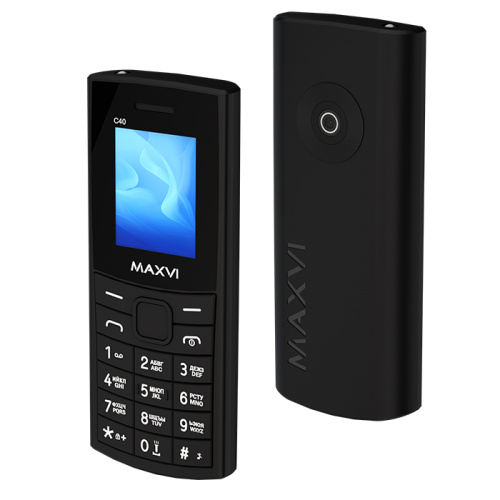 Тел.maxvi c40 черный (eac)