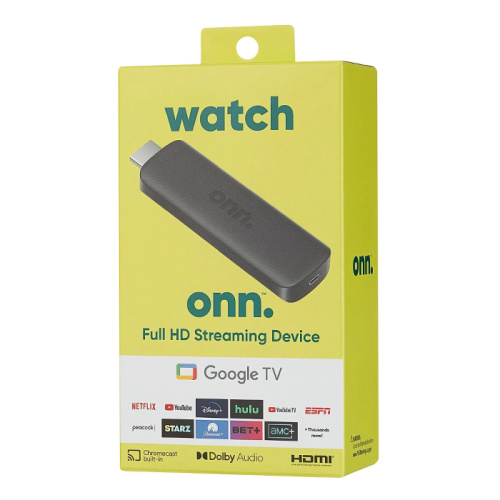Тв-приставка onn 2gb+16gb черный 