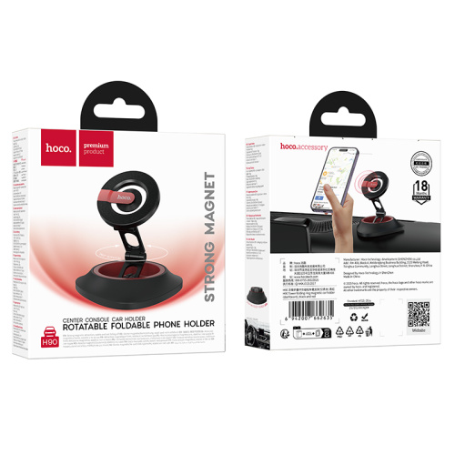 Автодержатель hoco h90 черный