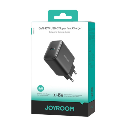Сзу joyroom jr-tcg13eu 1c/45w черное