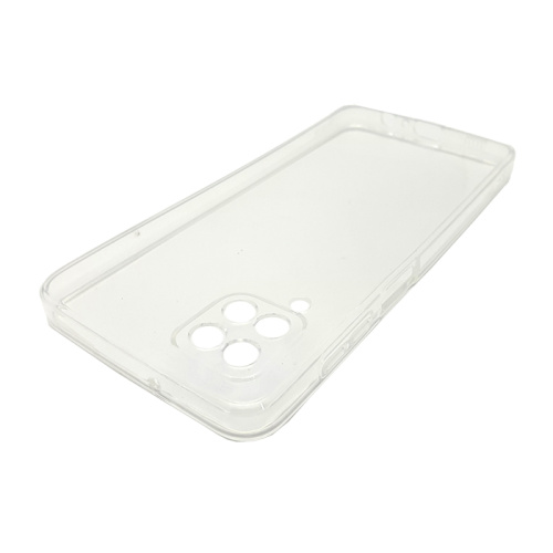 Чехол-силикон hole clear Samsung a12 прозрачный