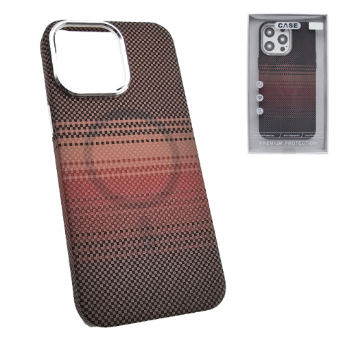 Чехол-крышка #25 (magsafe) для iphone 15 pro max sunset коричневый