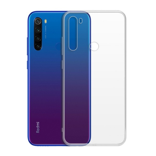 Чехол-силикон clear case xaomi note 8t прозрачный
