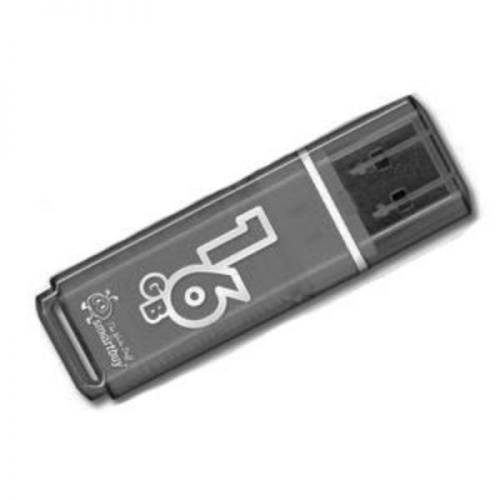 16gb usb smartbuy glossy черная