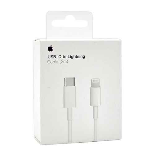 Кабель usb на lightning 2m (a1510/md819zm/a) белый (r)