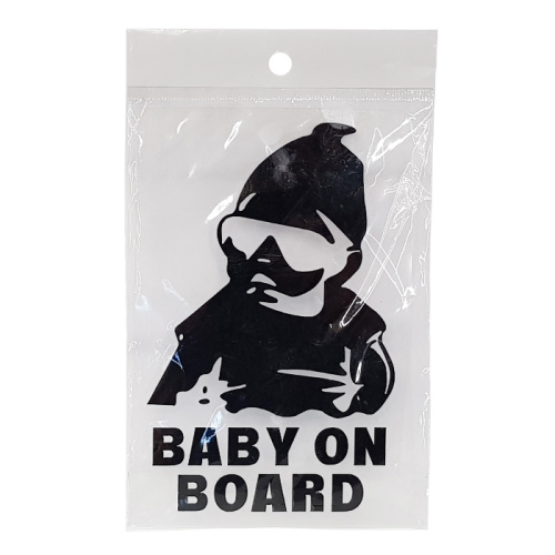 Наклейки на автомобиль baby on board