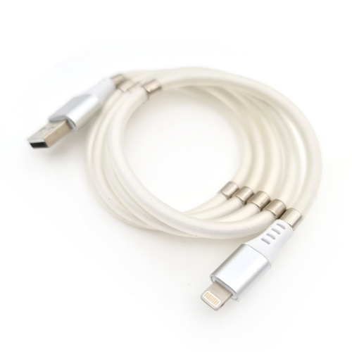 Кабель usb calla for lightning белый