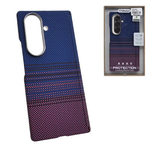 Чехол-крышка #62 ipefet №425 Samsung fold 7 фиолетовый
