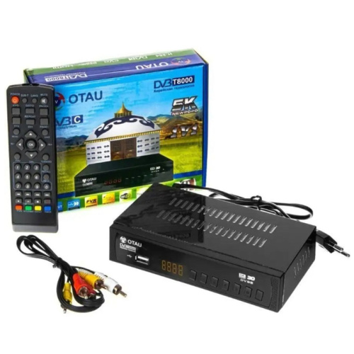 Цифровой приемник otau hd dvb t8000 черный